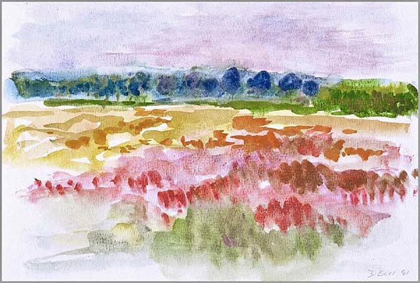 Dorota_Baer_Aquarelle_Pologne_Leba