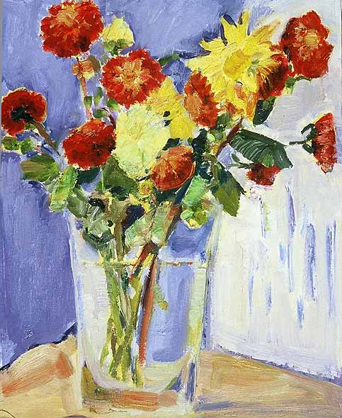 dorota_baer_Bouquet sur bleu