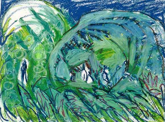 Dorota_Baer_dessin_nonfiguratif_pastels