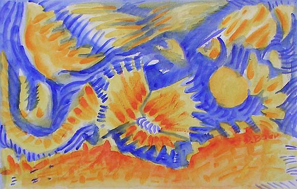 Dorota_Baer_soleil_dans_la_mer